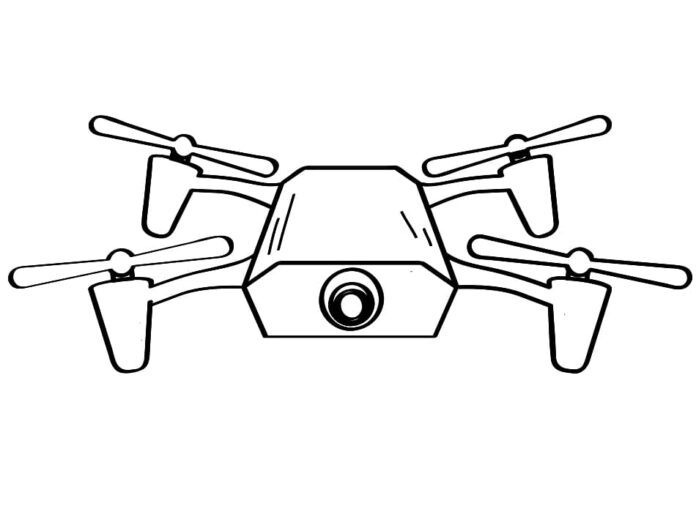 drone coloring pages