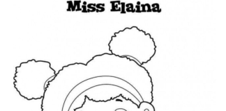 Coloring Book Girl Elaina