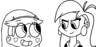 Star Vs The Forces Of Evil Girls Coloring Book