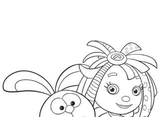 Everything's Rosie coloring book for kids to print