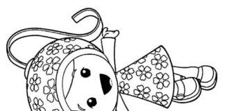 Printable coloring book of Geo and Milli from Umizoomi