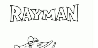 Globox Rayman Coloring Book