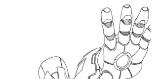 Iron Man sauve le monde - livre de coloriage imprimable