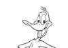 Daffy Duck coloring book for kids to print