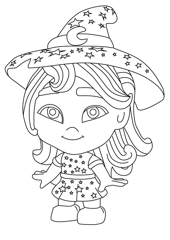 Katya Super Monsters coloring book to print and online