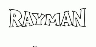 Raymanin logon värityskirja