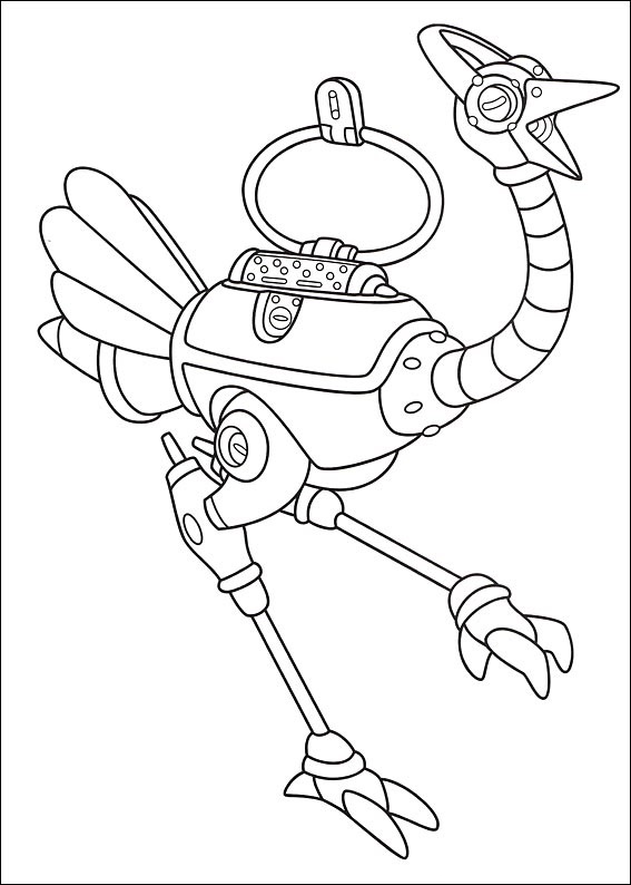 Momo malebog fra Astro Boy tegnefilmen