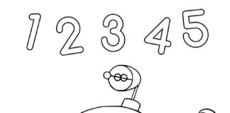 Coloring Book Learning Numbers with Umizoomi