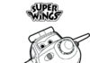 Paul Super Wings omalovánky