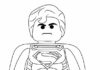 Livre de coloriage Superman Lego pour garçons à imprimer