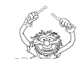 Muppet coloring pages to print and print online