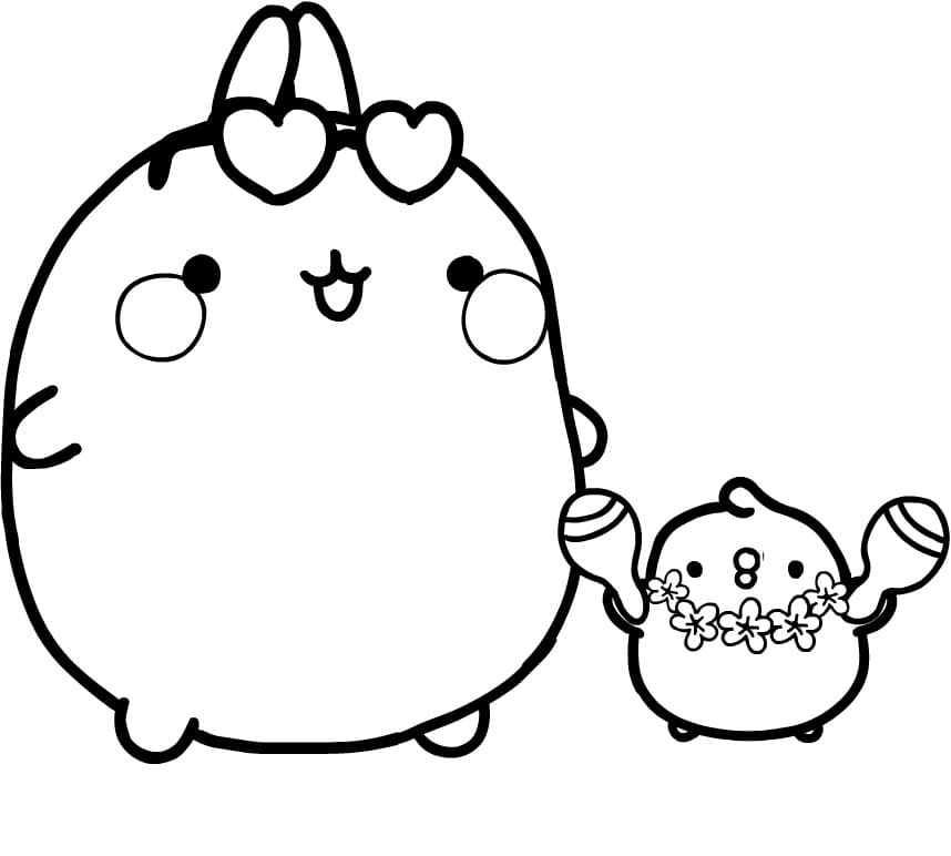 Molang Fairy Friends Coloring Book