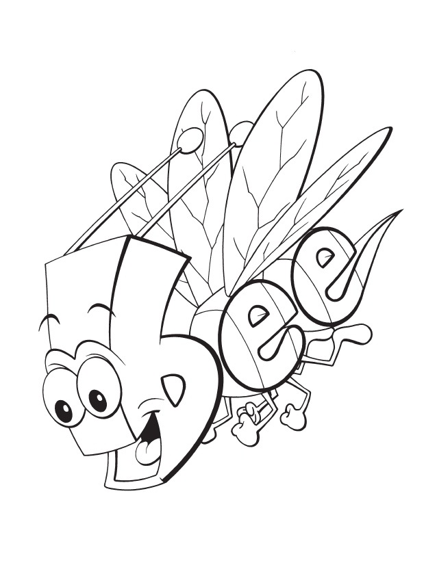 WordWorld Bee Coloring Book