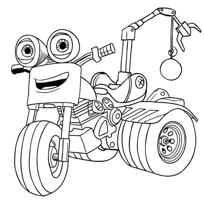 Ricky Zoom coloring book for boys printable