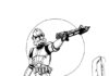 Livre de coloriage imprimable sur les robots Stormtrooper de Star Wars