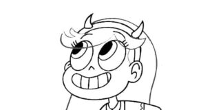 Star Butterfly coloring book vs. forces of evil