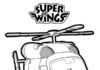 Super Wings malebog til børn til udskrivning