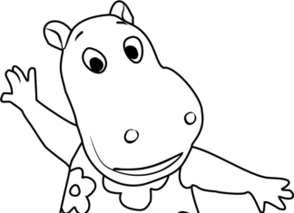 The Backyardigans coloring book for kids