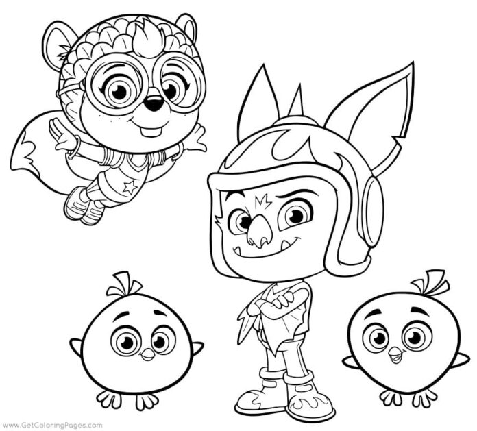 Top Wing coloring book for kids to print