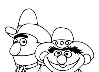 Sesame Street coloring book for kids to print