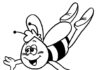 Coloring book Willy from the fairy tale Maya's Bee