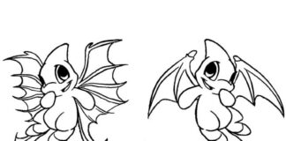 Printable Animal Neopets Coloring Book