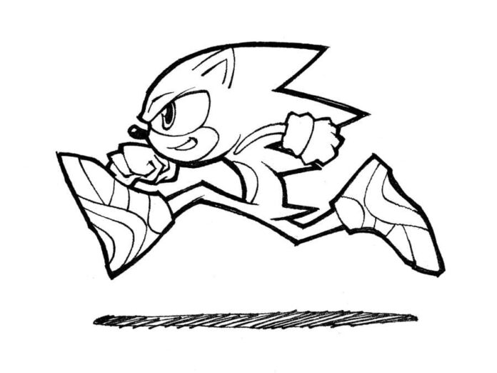 sfarbenie stránky beží Sonic