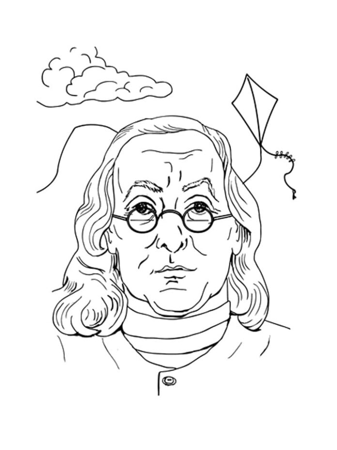 printable philosopher from america coloring book