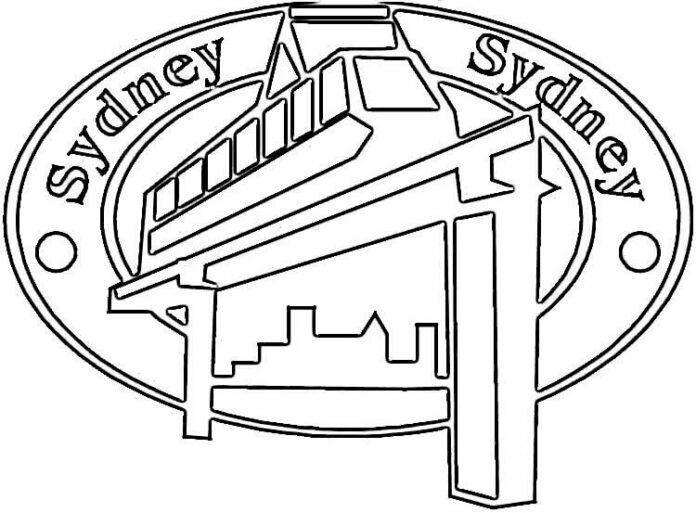 Färgläggning av Sydney-tåg