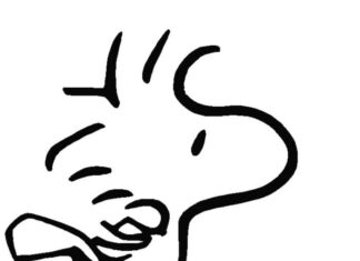 personnage de dessin animé cacahuètes à imprimer