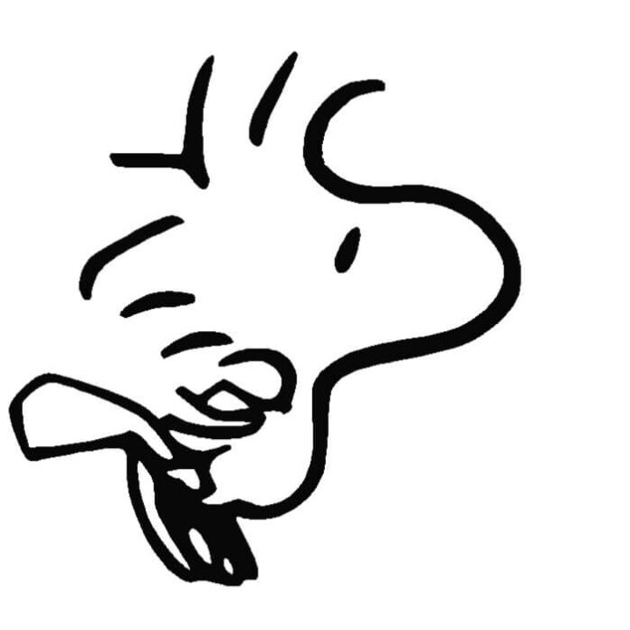 personnage de dessin animé cacahuètes à imprimer