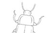 coloring book large beetle printable