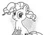 Coloring page Pinkie Pie in boots