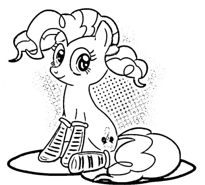 Colorare Pinkie Pie in Boots