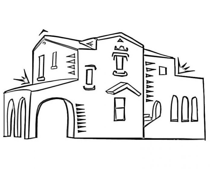 coloring pages about spain