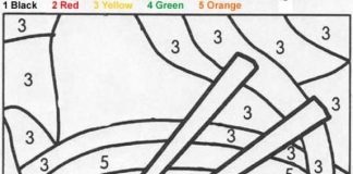 Instructions pour colorier les tambours par numéros