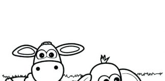 livre de coloriage shaun moutons personnages à imprimer