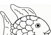 coloring book for 3 year old fish