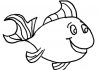 Coloring book for 3 year old happy fish