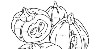 coloring book pumpkins by color instructions