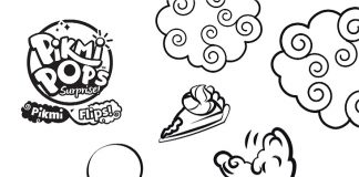 Printable Pikmi Pops Suprise seal coloring book