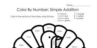 Coloring book turkey by math solutions