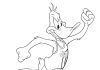 malebog daffy duck runs