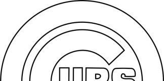 UBS logo coloring page