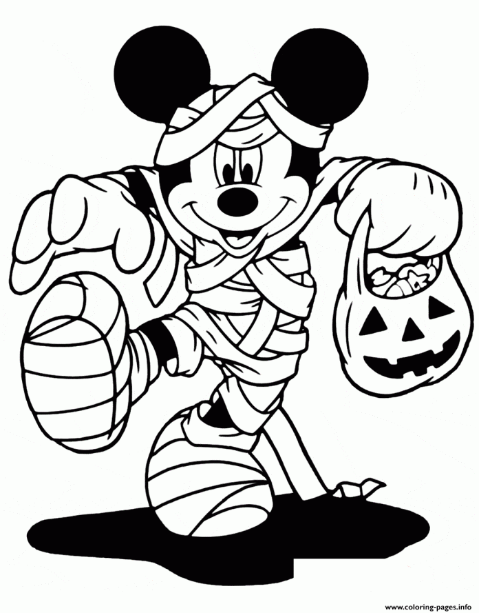 mummy mouse coloring book