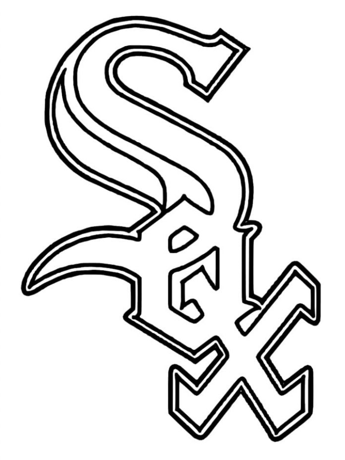 coloring book SOX lettering