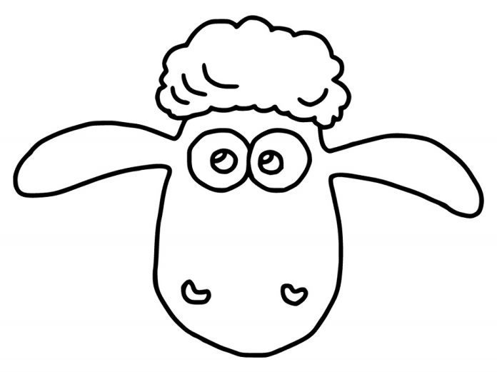 corante shaun ovelha imprimível