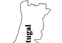 målarblad land Portugal