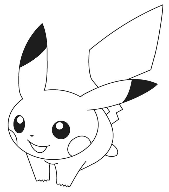 coloring pages famous pokemon printable