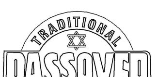 passover logo coloring book